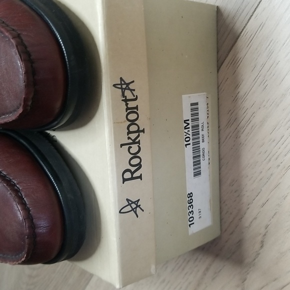 Rockport mens cordon beef roll leather loafers sz 10.5 - Picture 9 of 9